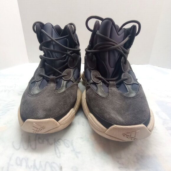 Adidas Yeezy 500 High Slate Blue Suede Mesh Men Size 8 FW4968 2019 - Picture 1 of 7
